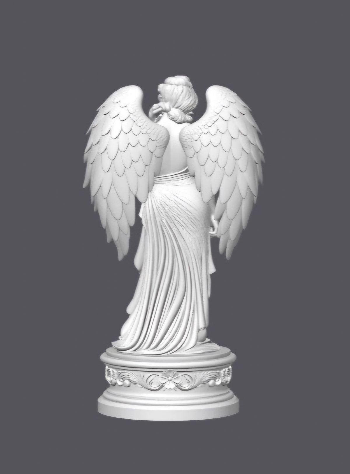 Ángel femenino — Escultura decorativa artesanal | Atenea