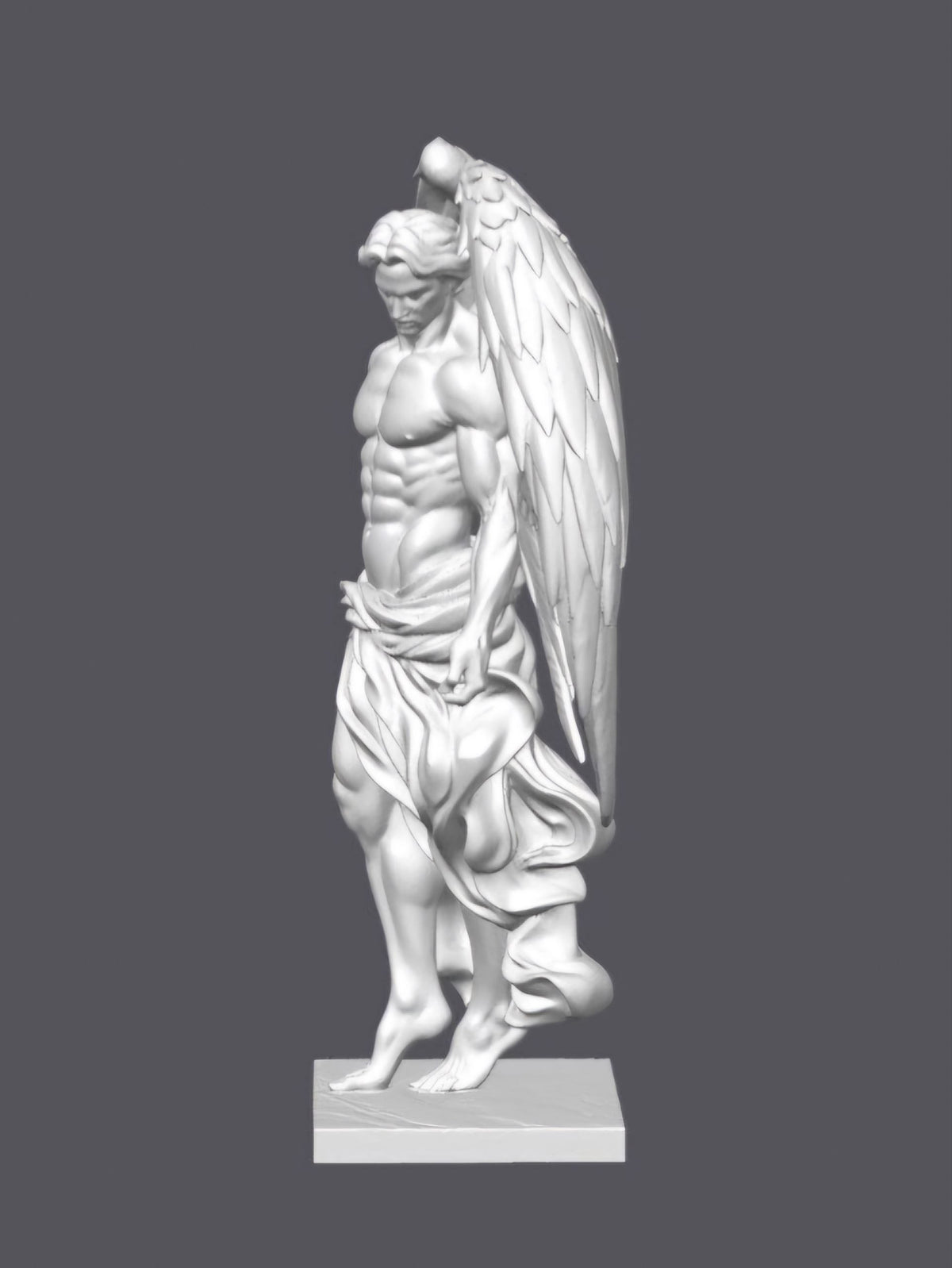 Arcángel Gabriel — Escultura decorativa artesanal | Atenea