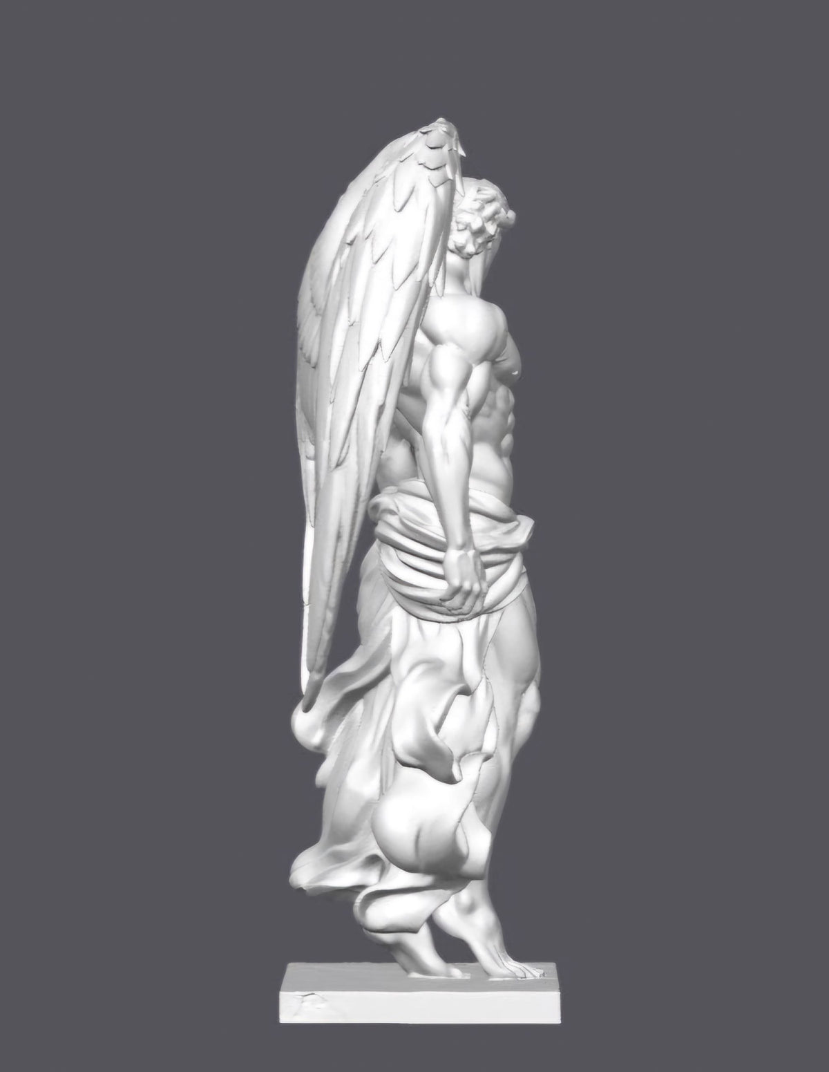 Arcángel Gabriel — Escultura decorativa artesanal | Atenea