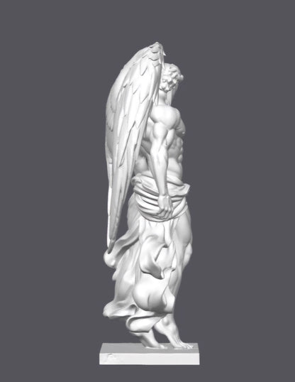 Arcángel Gabriel — Escultura decorativa artesanal | Atenea