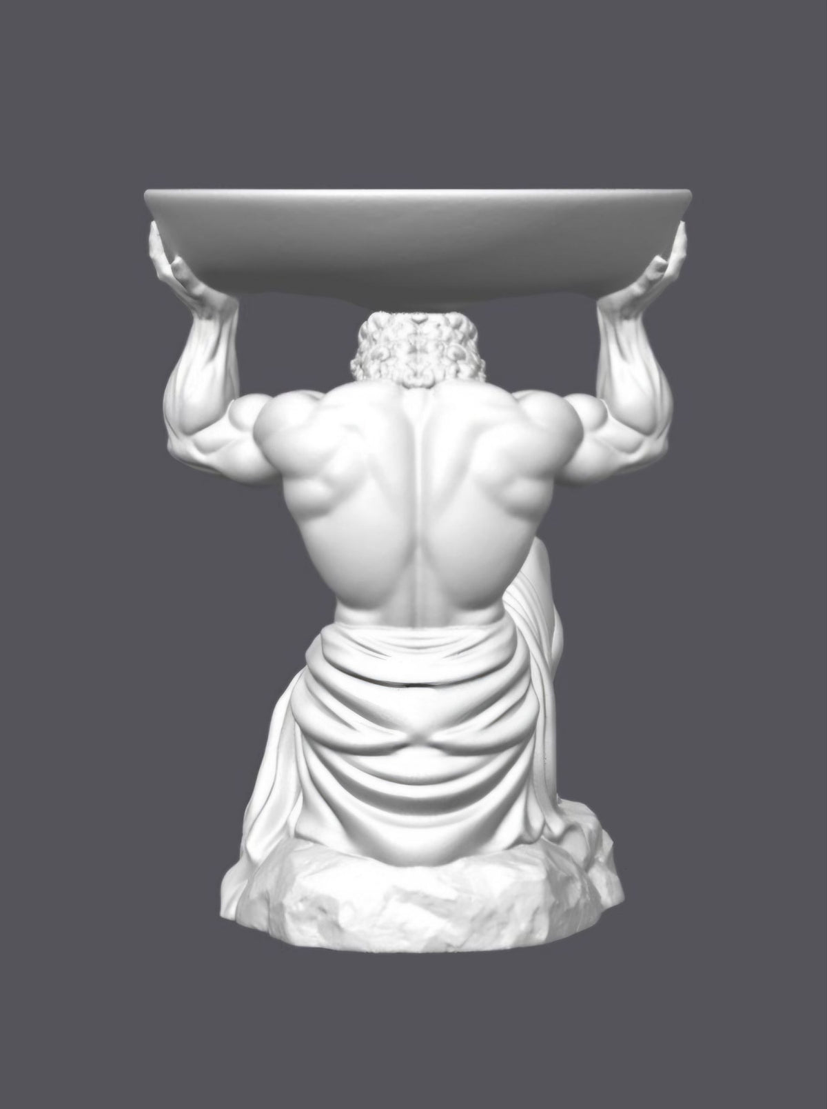 Bandeja Atlas — Escultura decorativa artesanal | Atenea
