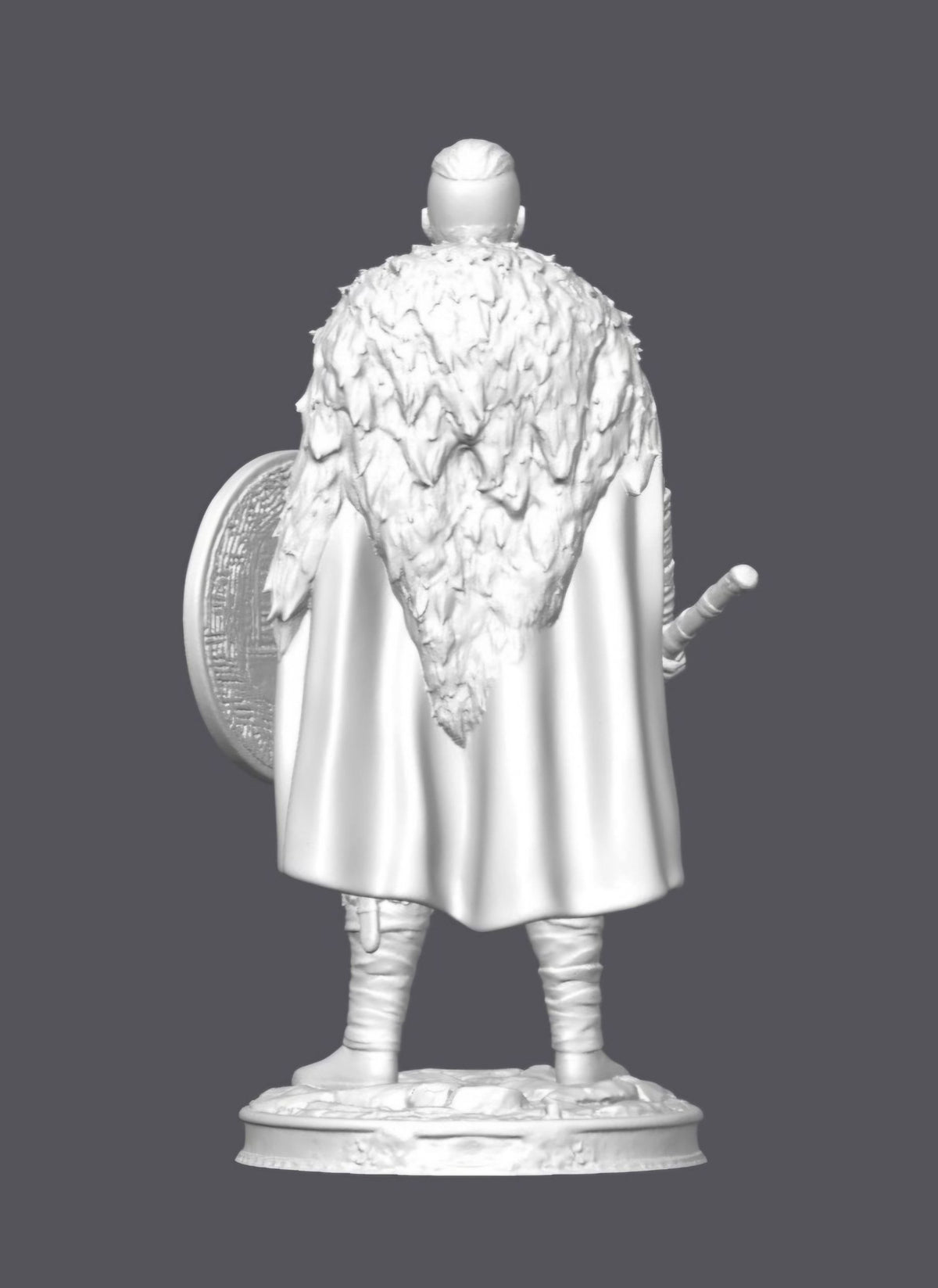 Vikingo — Escultura decorativa artesanal | Atenea