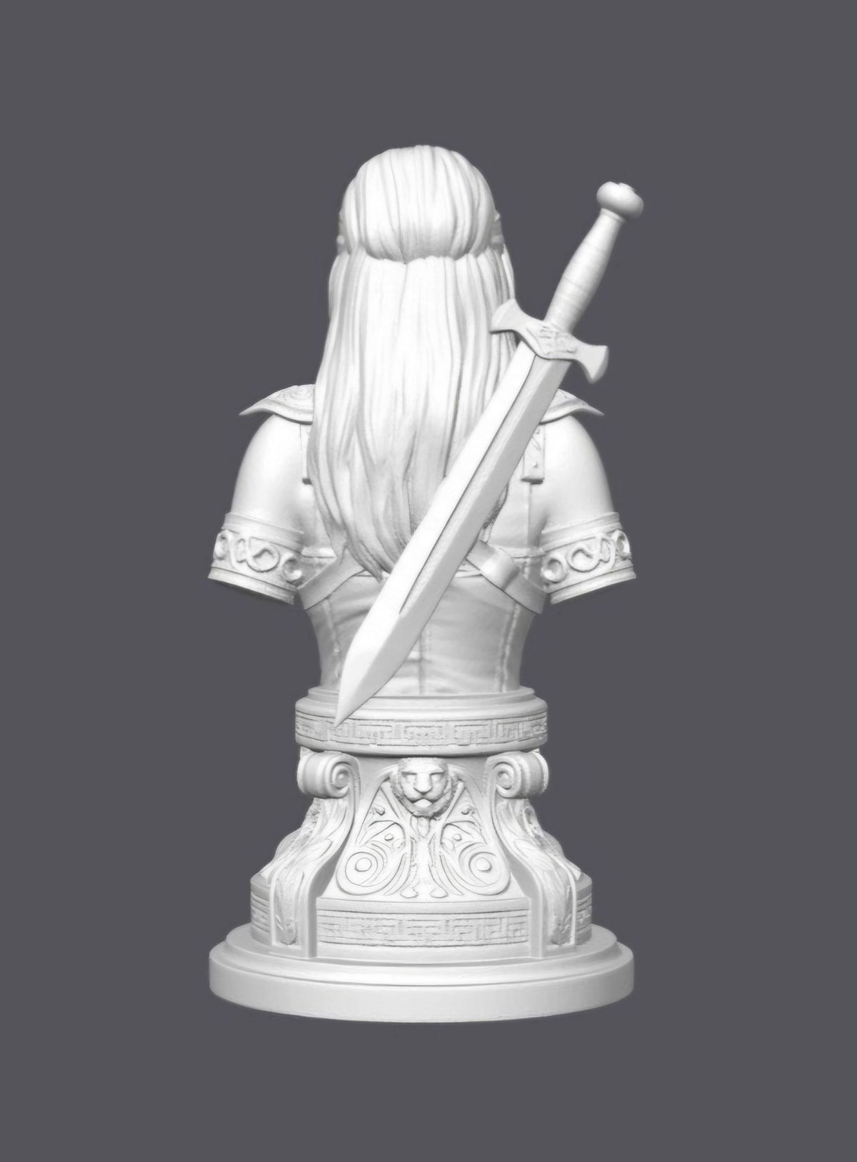 Busto Xena — Escultura decorativa artesanal | Atenea