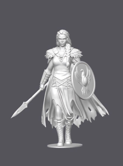 Valquiria –  Escultura decorativa artesanal | Atenea