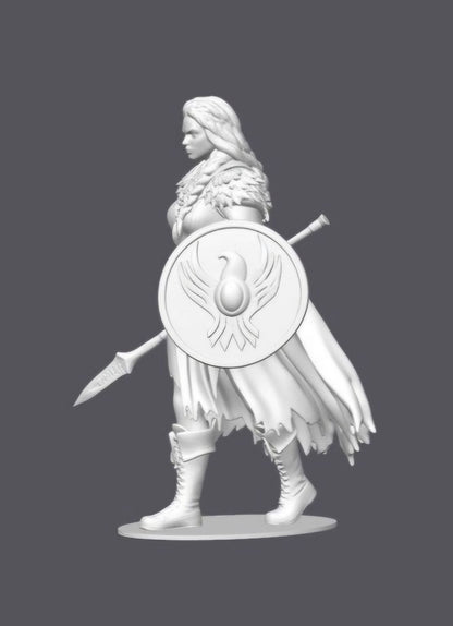 Valquiria –  Escultura decorativa artesanal | Atenea
