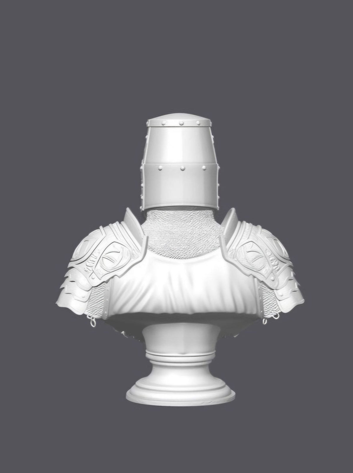 Busto templario –  Escultura decorativa artesanal | Atenea