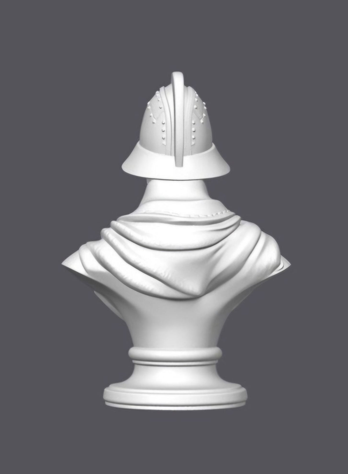 Busto conquistador español –  Escultura decorativa artesanal | Atenea