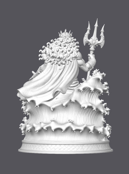 Poseidón –  Escultura decorativa artesanal | Atenea