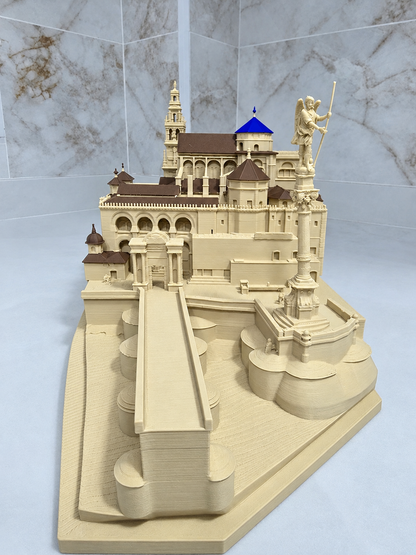 Maqueta Puente romano y Mezquita catedral, Córdoba — Escultura decorativa artesanal | Atenea
