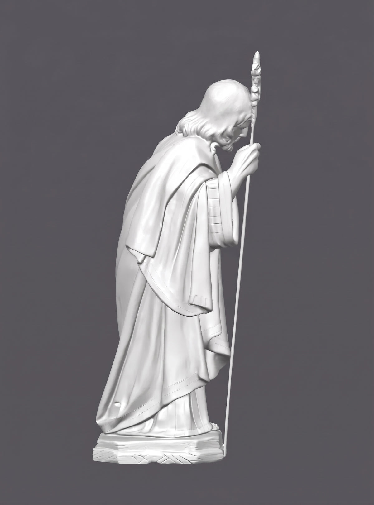 San José, figura para belén –  Escultura decorativa artesanal | Atenea