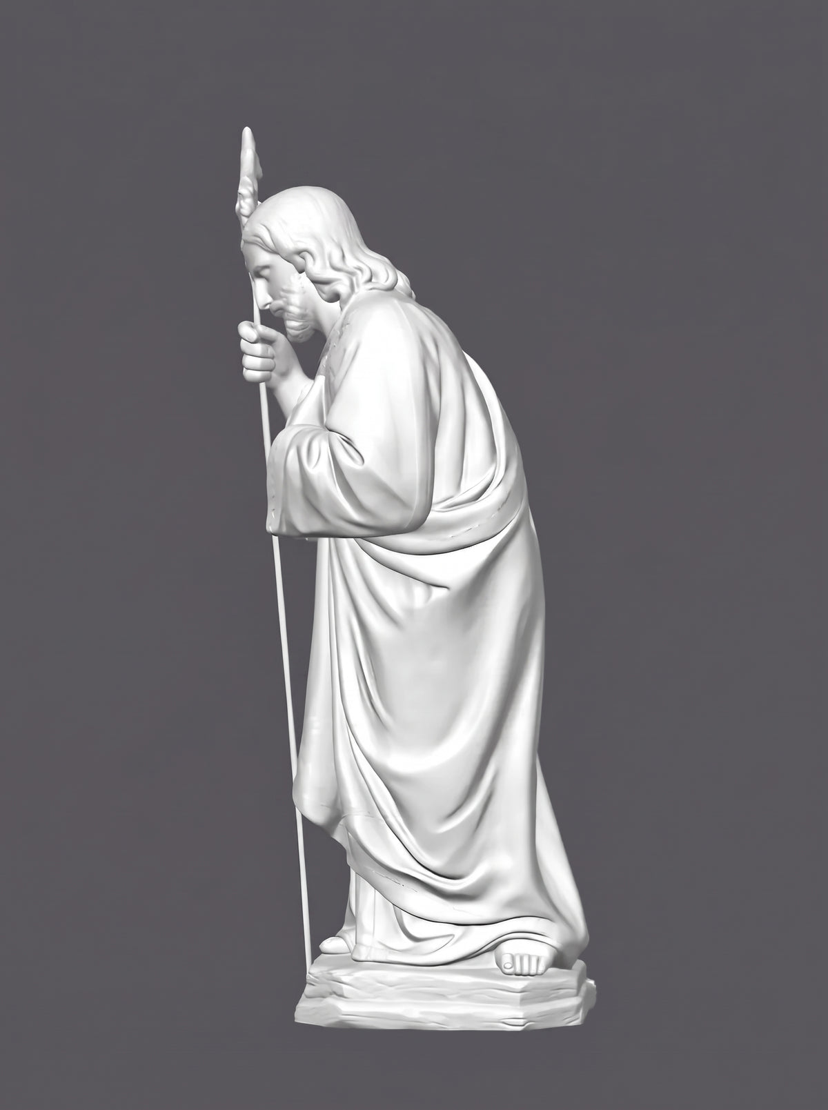 San José, figura para belén –  Escultura decorativa artesanal | Atenea