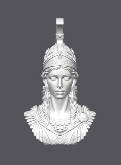 Busto Atenea — Escultura decorativa artesanal | Atenea