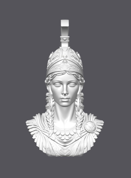 Busto Atenea — Escultura decorativa artesanal | Atenea