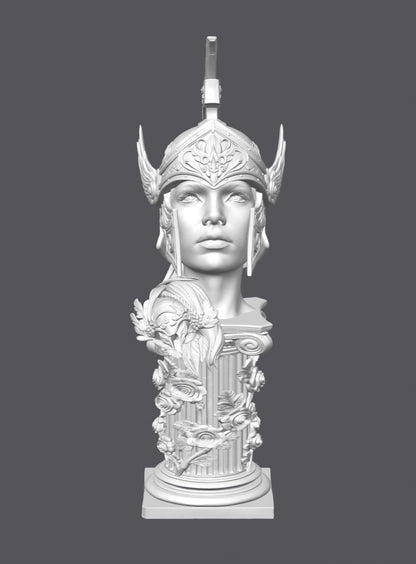 Busto de Atenea  — Escultura decorativa artesanal | Atenea