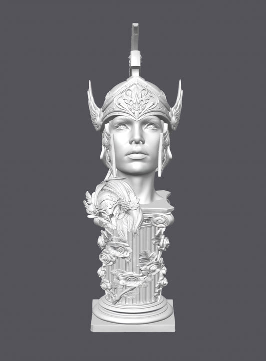 Busto de Atenea  — Escultura decorativa artesanal | Atenea
