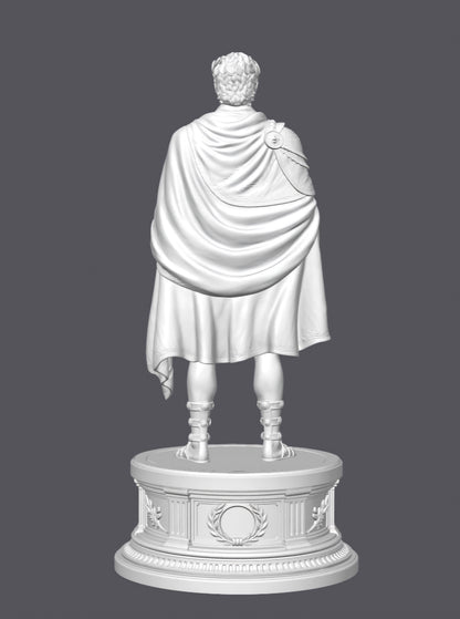 Emperador romano — Escultura decorativa artesanal | Atenea