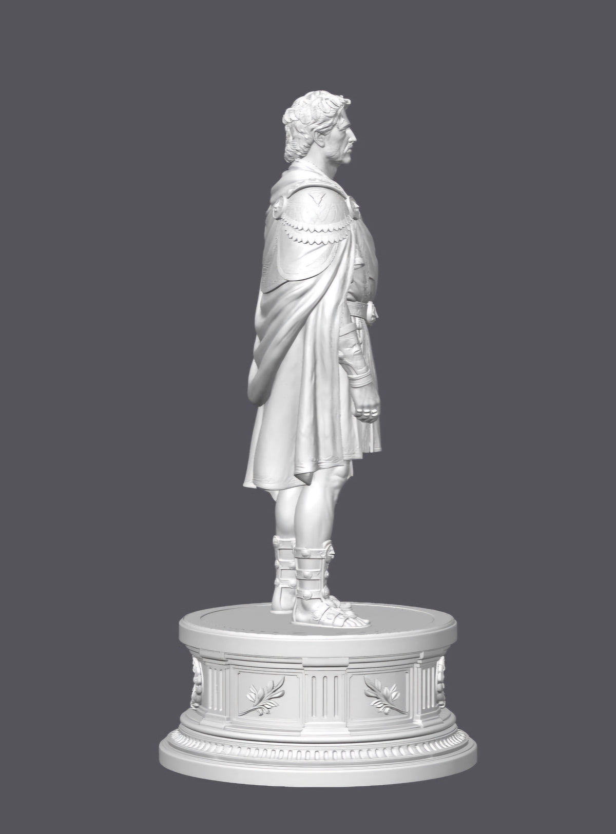 Emperador romano — Escultura decorativa artesanal | Atenea