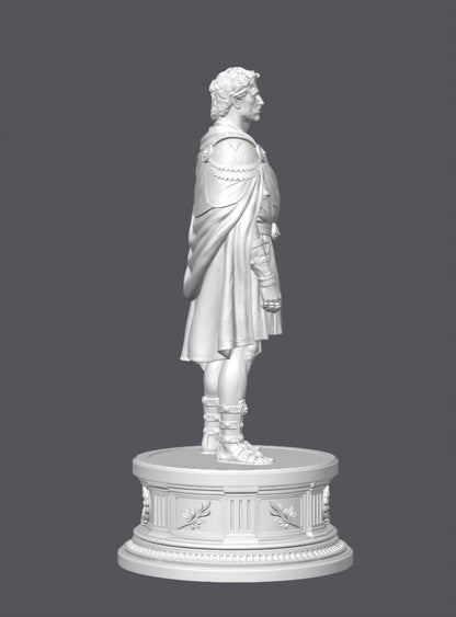 Emperador romano — Escultura decorativa artesanal | Atenea