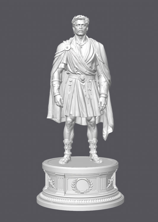 Emperador romano — Escultura decorativa artesanal | Atenea